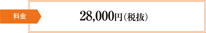 28,000円（税抜）